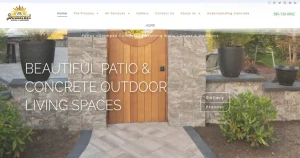 Website of Somerset Patios and Concrete